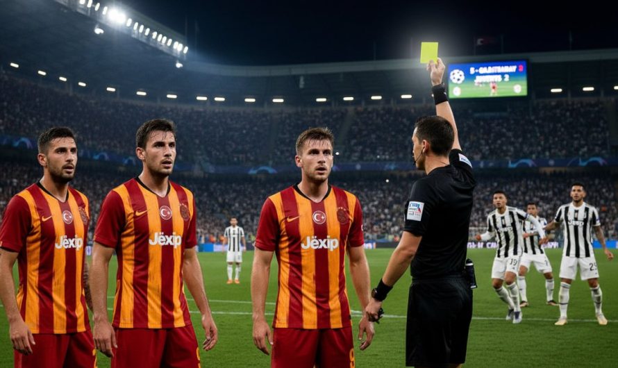 Galatasaray’da Dört Kritk Kart Sınırında Oyuncu: Rövanş Maçında Tehlikeler