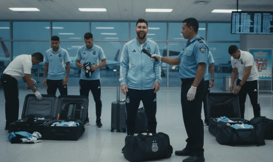 Miami’de Şaşırtan Anlar: Messi’ye Sıkı Güvenlik Taraması