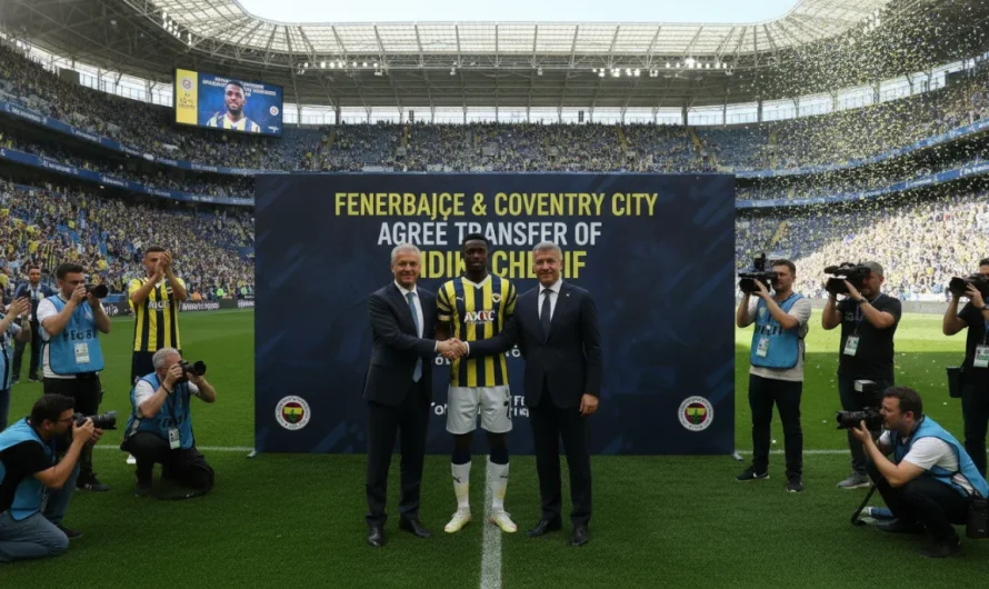 Genç Yıldız Sidiki Cherif İngiltere Premier Lig’e Adım Attı