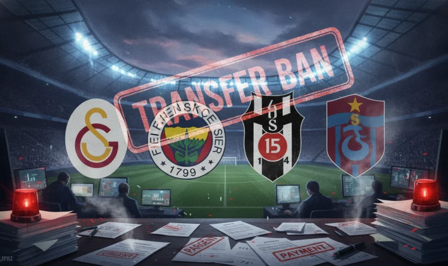 Türk Futbolunda Transfer Şoku: 4 Kulübe FIFA’dan Ağır Yaptırım