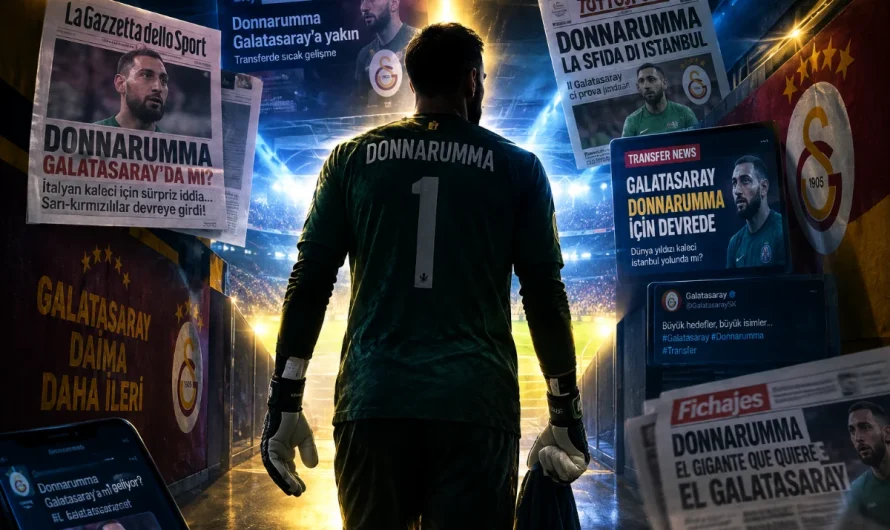 Galatasaray’ın Kalesi İçin Dev İsim: Gianluigi Donnarumma Gündemde