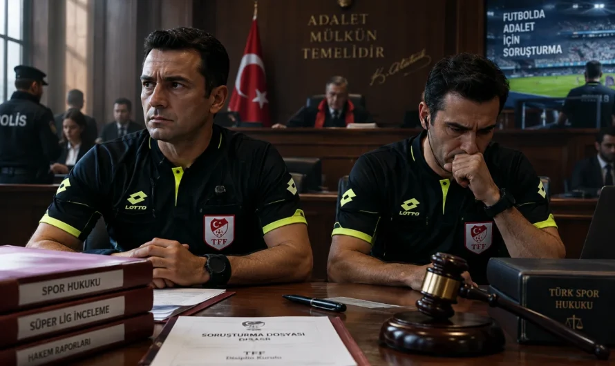 Türk Futbolunda Şok Soruşturma: İki Hakem İçin Tutuklama İstemi